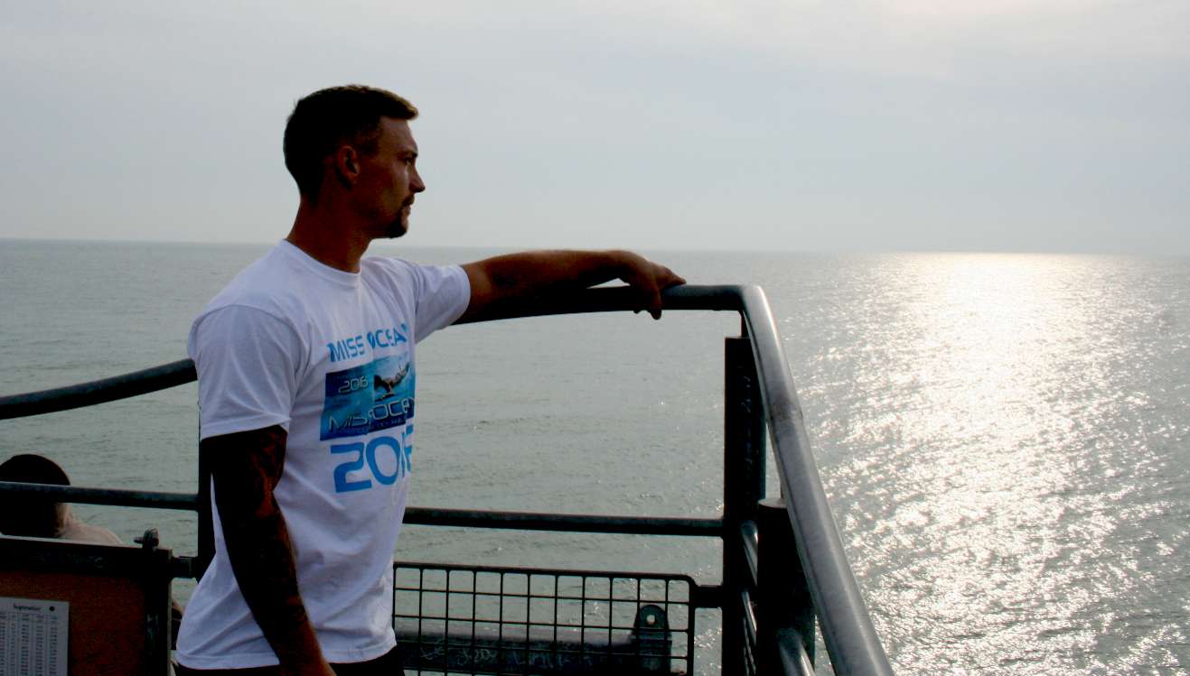 Terry Valeriano is an ocean ambassador and personal fitness trainer